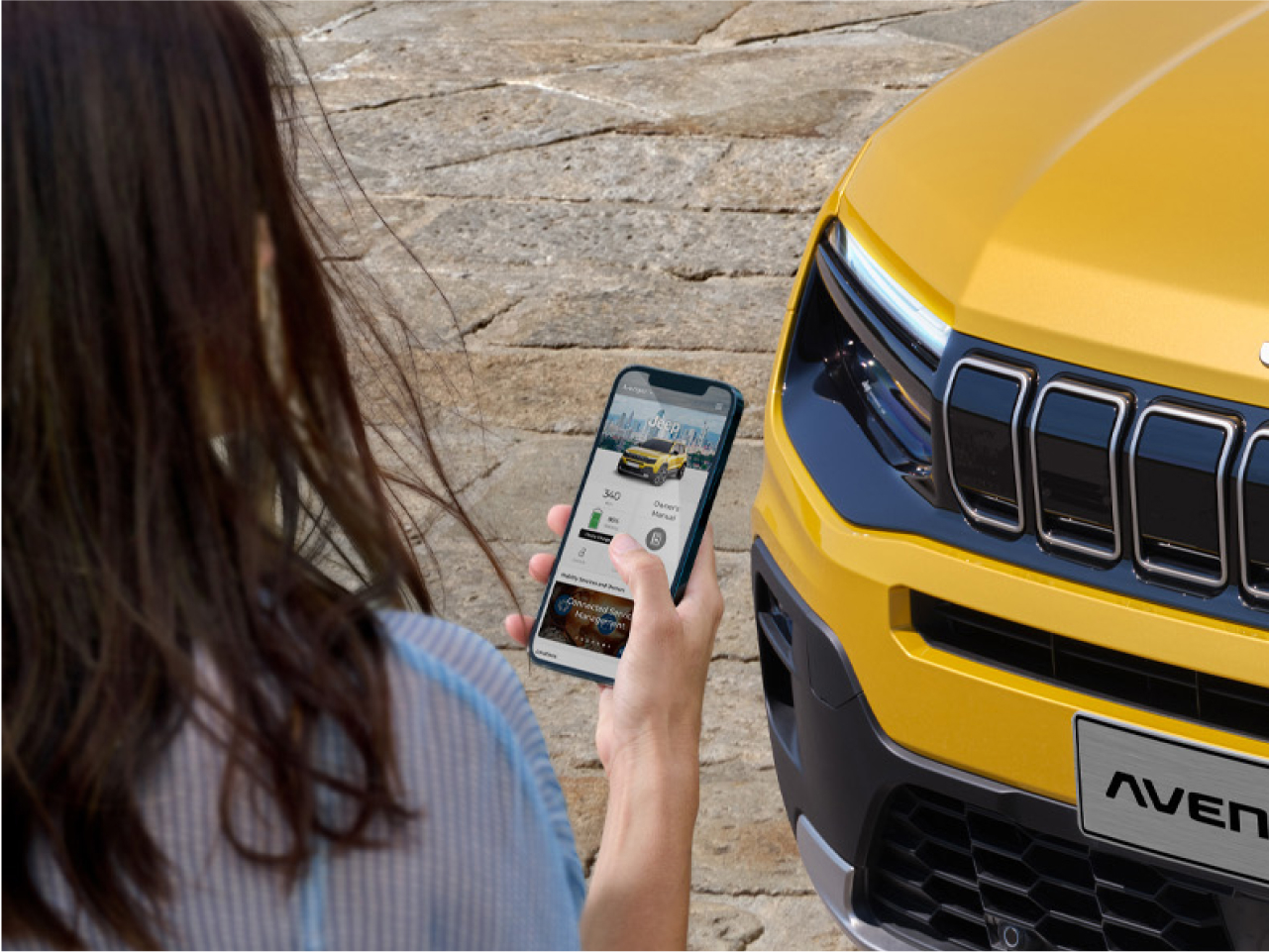 jeep avenger 100% elettrica ricarica