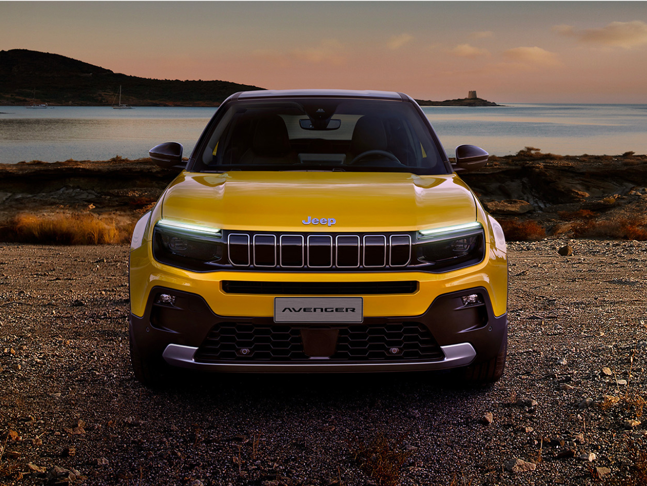 jeep avenger 100% elettrica design