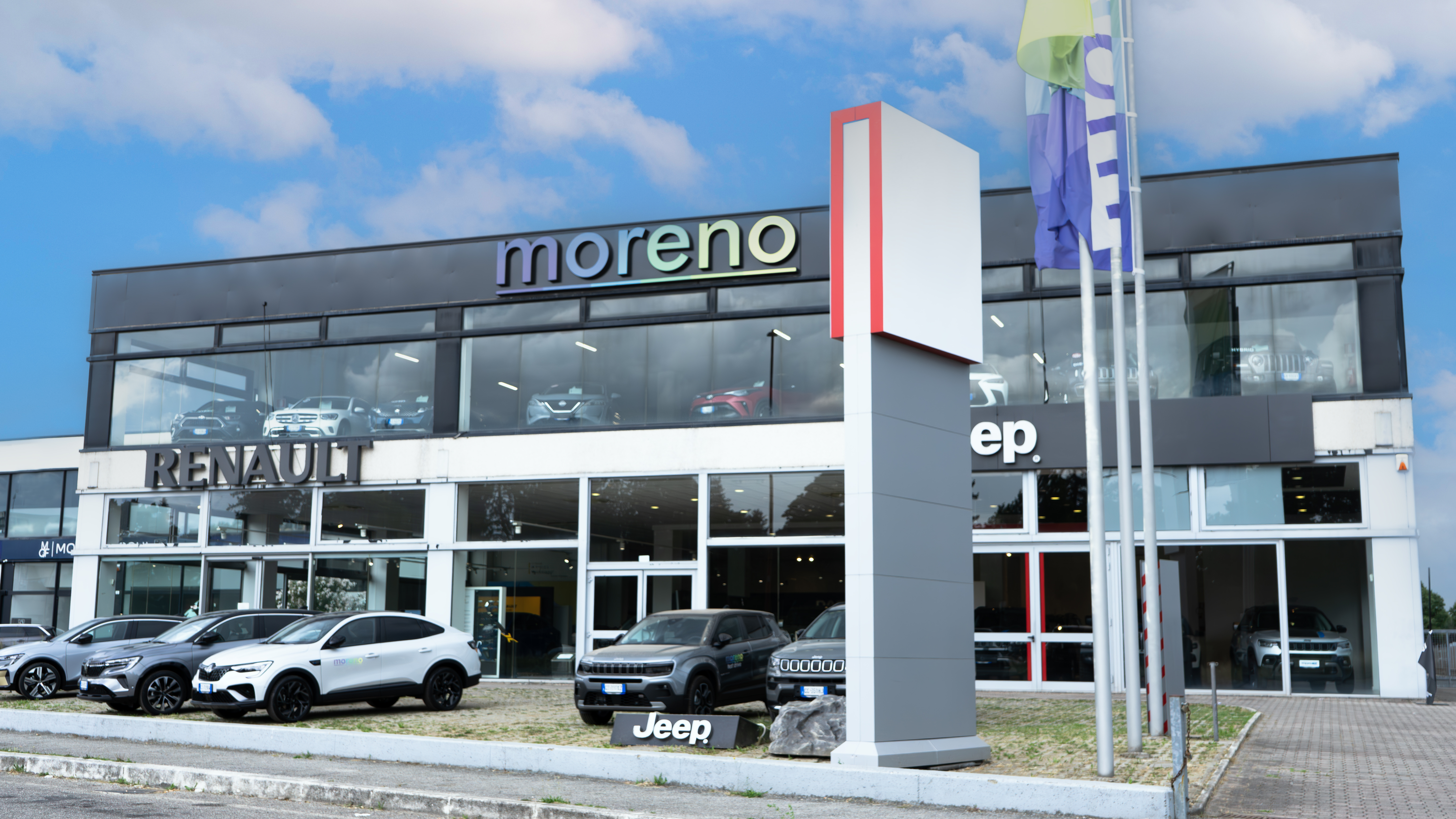 Filiale commerciale Renault, Dacia e JEEP