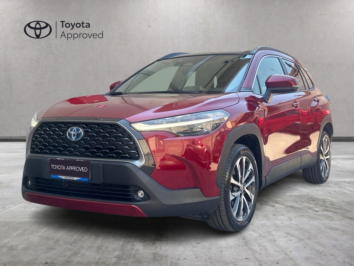TOYOTA Corolla Cross - 2.0 VVT-iE Hybrid 197cv Lounge 2WD E-CVT - usato